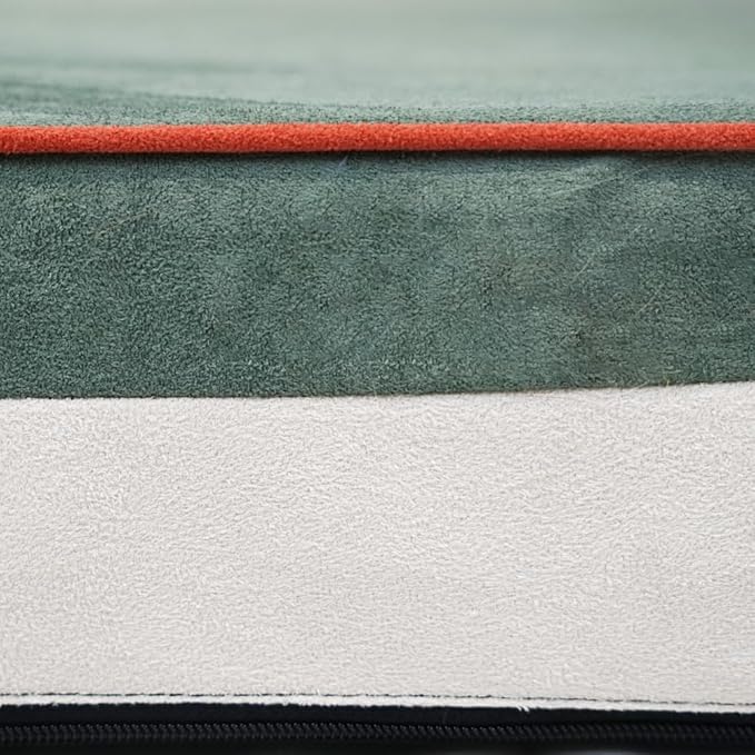 Laifug Orthopedic Memory Foam Dog Bed with Pillow and Durable Water Proof Liner & Removable Washable Cover & Smart Design Medium (34"x22"x7")