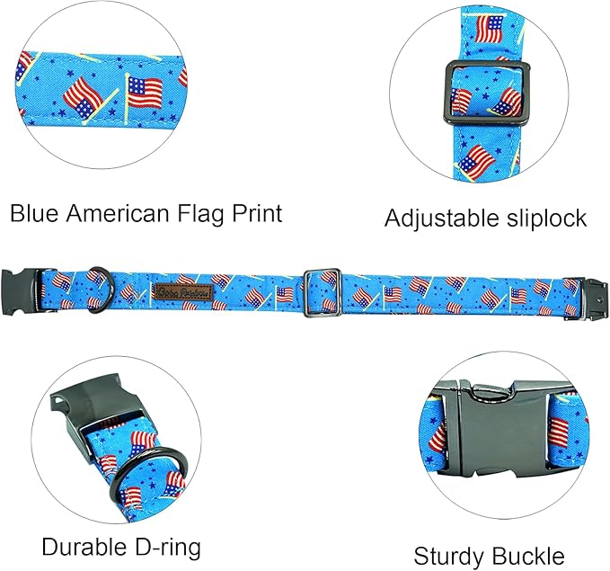 Independence Day Dog Collar