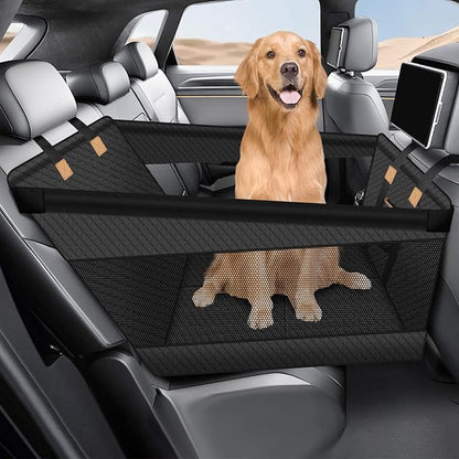 Hard Bottom Dog Carrier in Car