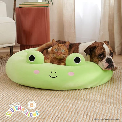 Squishmallows 30-Inch Wendy Frog Pet Bed