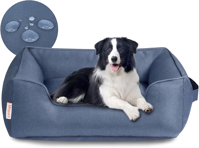 Miguel Waterproof Outdoor Dog Bed for Medium Small Dogs 35 inches