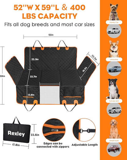 Back Seat Extender for Dogs 100% Comfortable
