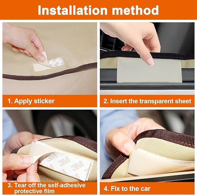 DogLemi 2 Pack Dog Car Door Protector 600D Oxford