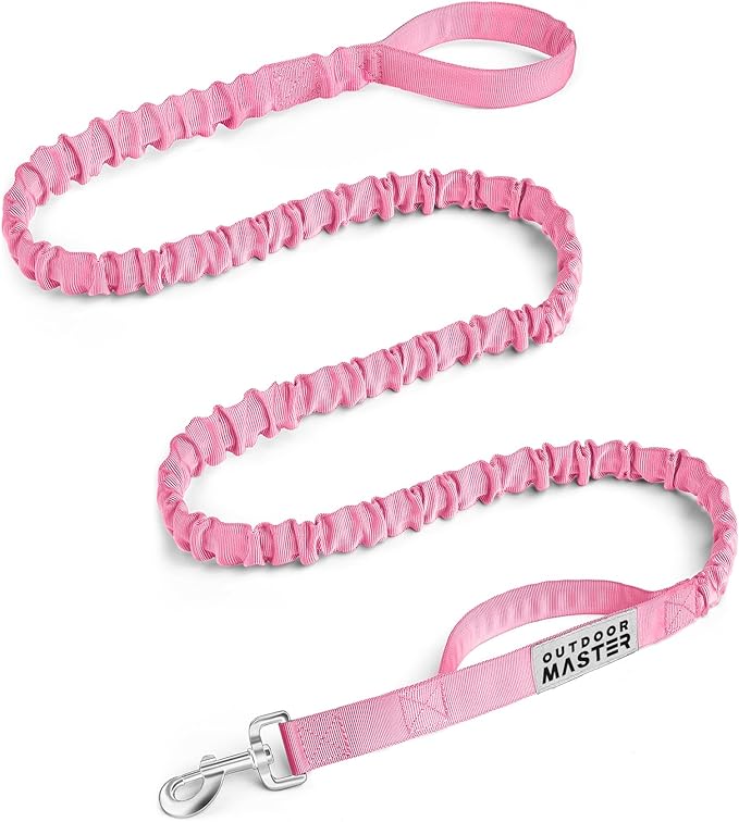 OutdoorMaster Bungee Dog Leash 2 Padded 6 FT)