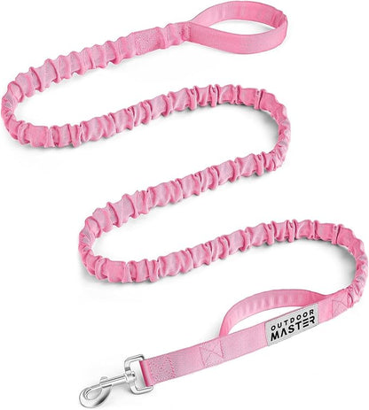 OutdoorMaster Bungee Dog Leash 2 Padded 6 FT)