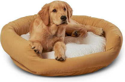 Maddie Donut Dog Bed with Removable Center Pillow (32" x 32")