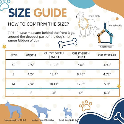 Tri-Color Dog Harness