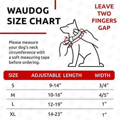 WAUDOG Waterproof Dog Collar