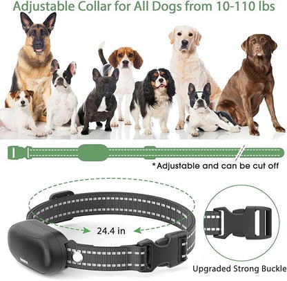 Dog Shock Collar 1600FT, Rechargeable 3 Training