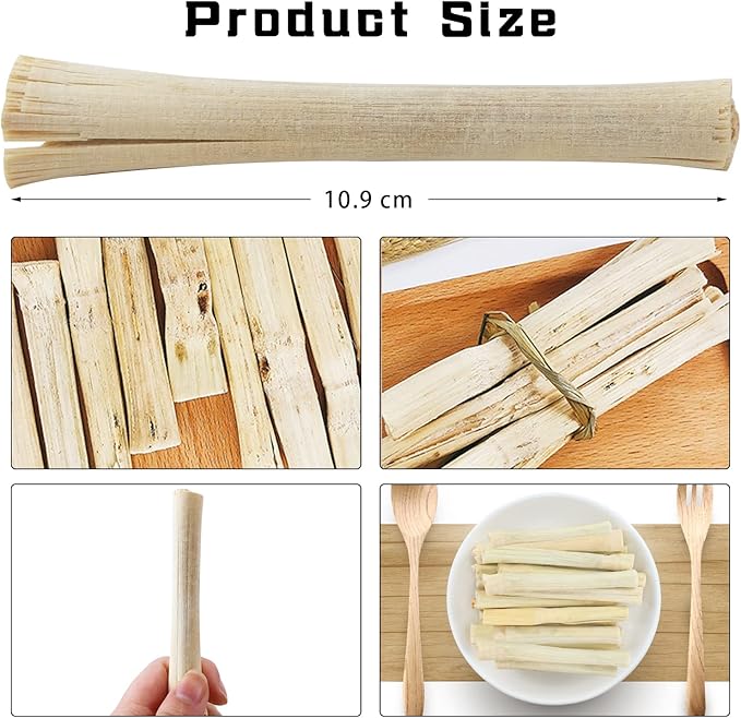 2lb Sweet Bamboo Chew Toy Natural Sweet Bamboo Animals Molar Chew Sticks Toys Pet Snacks Bamboo Sticks Treats