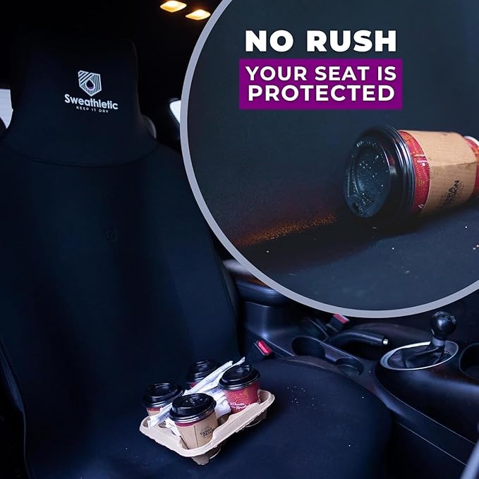 SweatSo Car Seat Protector Waterproof Car Seat Cover