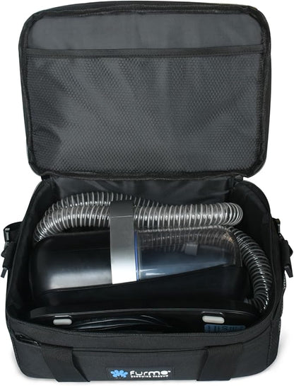 Carrying Case for FM-01 Original Grooming Vacuum Kit - Lightweight Bag with Multiple Compartmans & Pockets, Suitable for Traveling and Storage