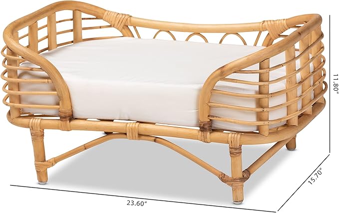 bali & pari Malino Modern Bohemian Natural Rattan