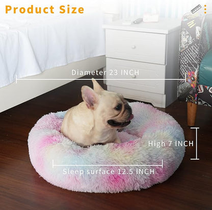 nononfish Puppy Beds for Small Dogs Washable 23 Inches