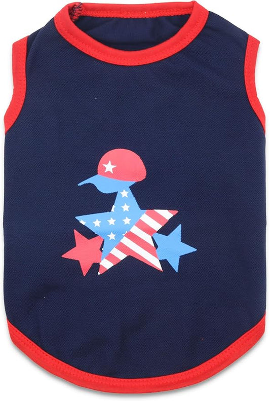 4th of July Small Puppy Clothes Independent Day