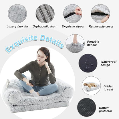 Human Dog Bed 72"x43"x10" Dog