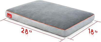 BRINDLE Stone Shredded Memory Foam Pet Bed