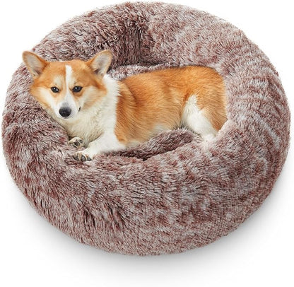 Calming Donut Dog Beds for Medium Size Dog and Large Size Dog 30")