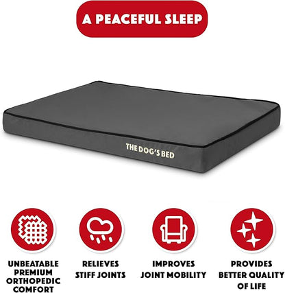The Dog’s Bed Orthopedic Memory Foam Dog Bed 34x22, Pain
