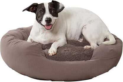 Maddie Donut Dog Bed with Removable Center Pillow (24" x 24")