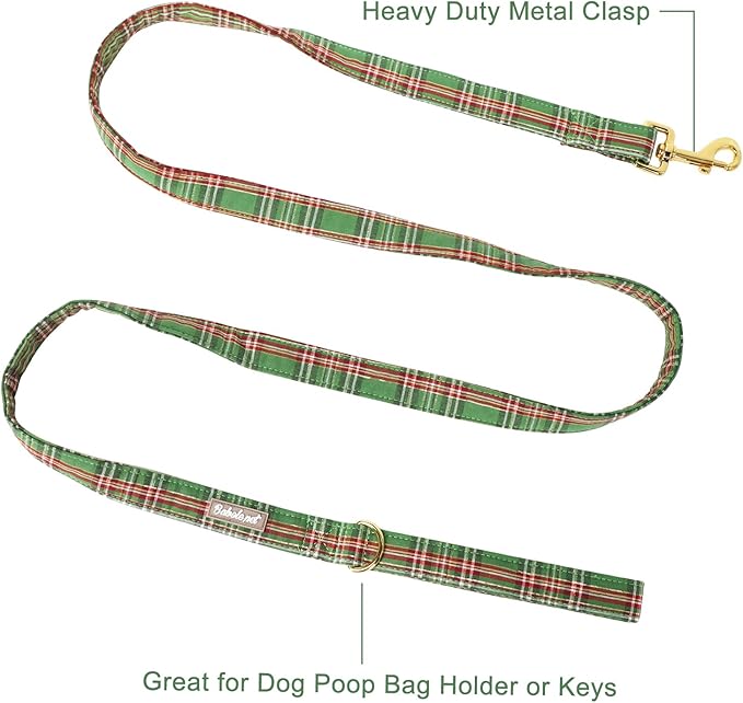 Christmas Dog Leash Durable Handmade Orange Black Spider 135cm