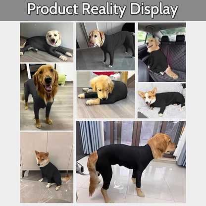 Hamiledyi Dog Onesie Anti-Licking Dog Bodysuit Spay Surgical