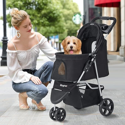 Pet Stroller 3 Wheel,