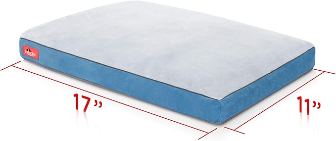 BRINDLE Teal Shredded Memory Foam Pet Bed