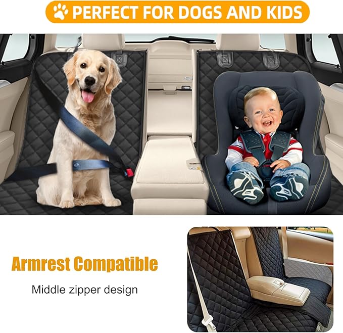Car Seat Cover for Dogs Back Seat