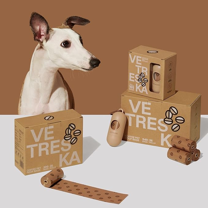 VETRESKA Dog Poop Bags 540 Count (36 Refill