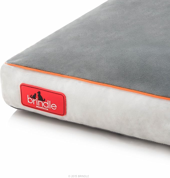 BRINDLE Stone Shredded Memory Foam Pet Bed