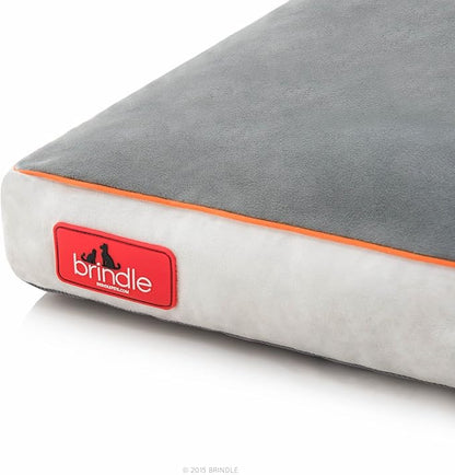 BRINDLE Stone Shredded Memory Foam Pet Bed