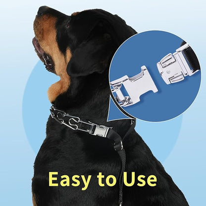 Mayerzon Martingale No Pull Collar for Large Medium Small Dogs Pitbull German Shepherd Doberman That Pull