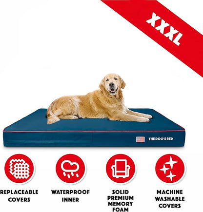 The Dog’s Bed Orthopedic Memory Foam Dog Bed 64x44, Pain