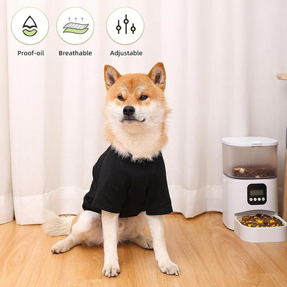 Dog Shirts 2pcs Blank Shirts Soft for Small Medium Large Dogs and Cat Soft and Breathable Apparel Shirts