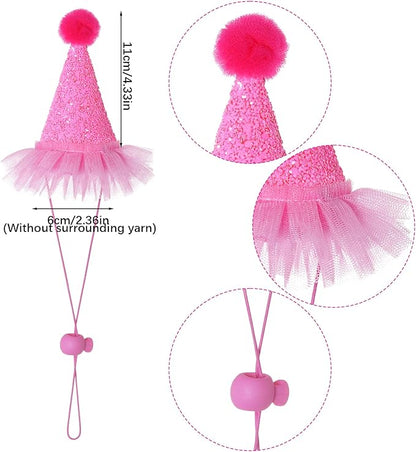 Dog Birthday Party Bandana Hat Set Dog Birthday