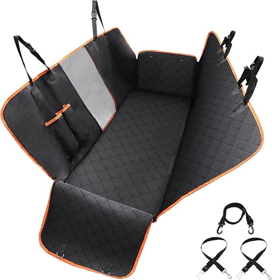 uxcell Dog Car Seat Cover Pet Back Seat 600D Sturdy