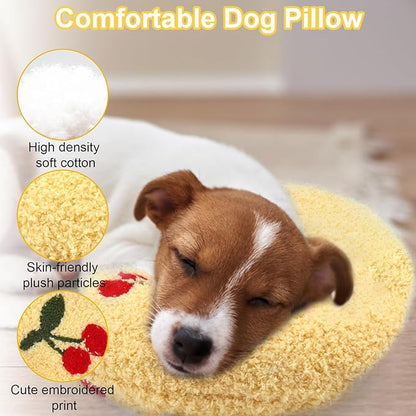 Mity rain Dog Pillow 14.2" * 9.4", Anxiety