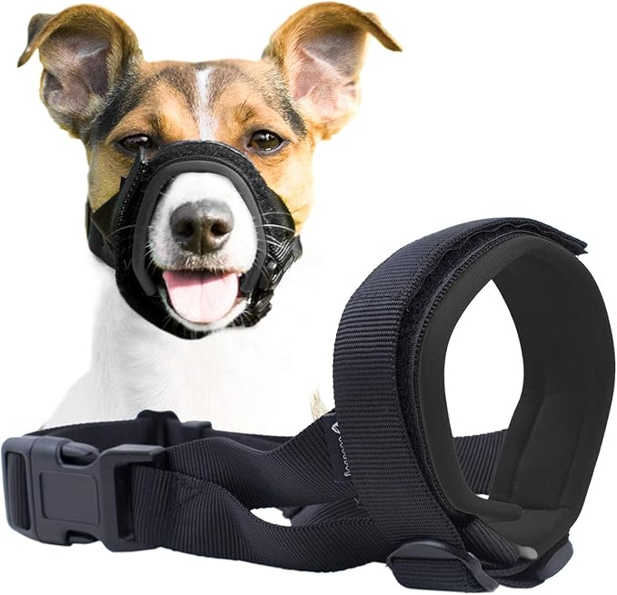 Gentle Muzzle Guard for Dogs