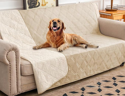 Ameritex Waterproof Dog Bed Cover Pet Blanket with Anti-Slip Back for Furniture Bed Couch Sofa