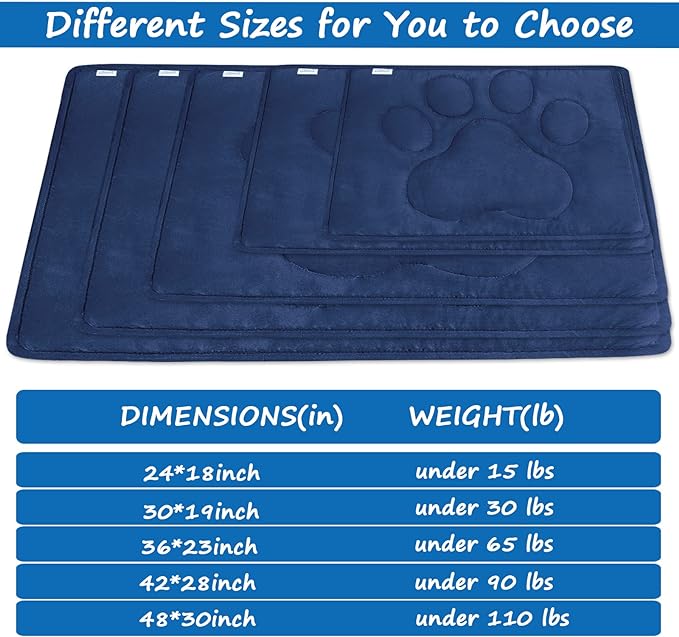 Dog Crate Pad(28"x 42")