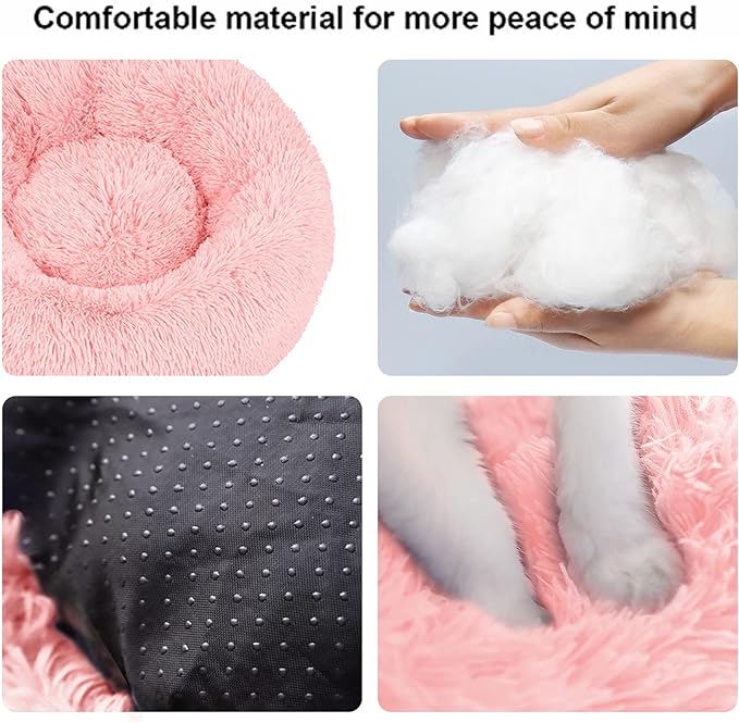 Nisrada Dog Bed for Small Medium Large Dogs 24 inch