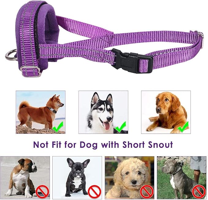 SlowTon Soft Dog Muzzle