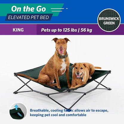 Coolaroo On The Go Cooling Elevated Dog Bed