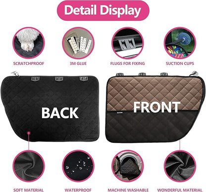 2PCS Car Door Protector for Dogs Pet Car Door Cover-Waterproof Scratchproof Nonslip Durable Car Door Protector