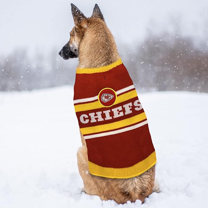 NFL Kansas City Chiefs Dog Sweater