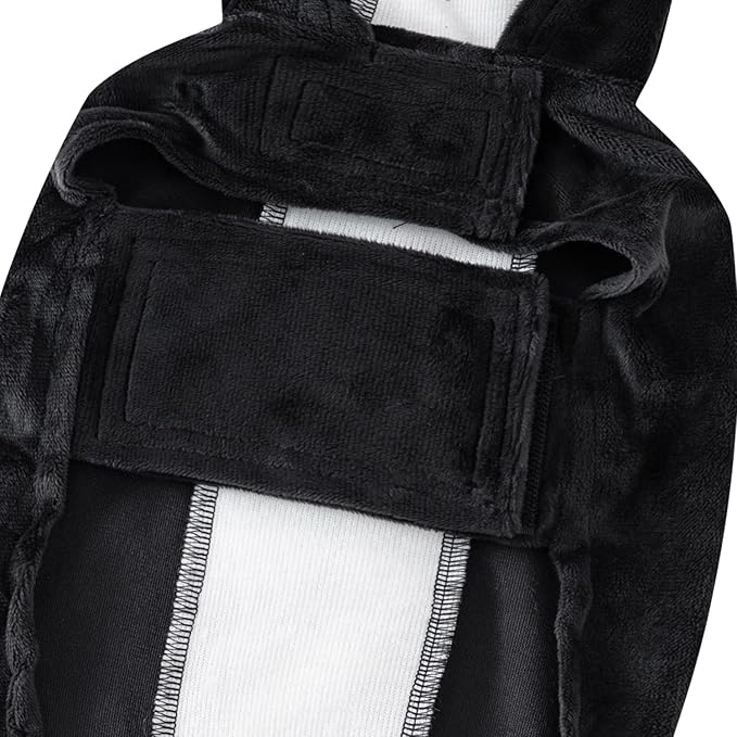 Halloween Dog Skunk Costume Funny Cute Halloween Clothes for Pet Dogs (Black