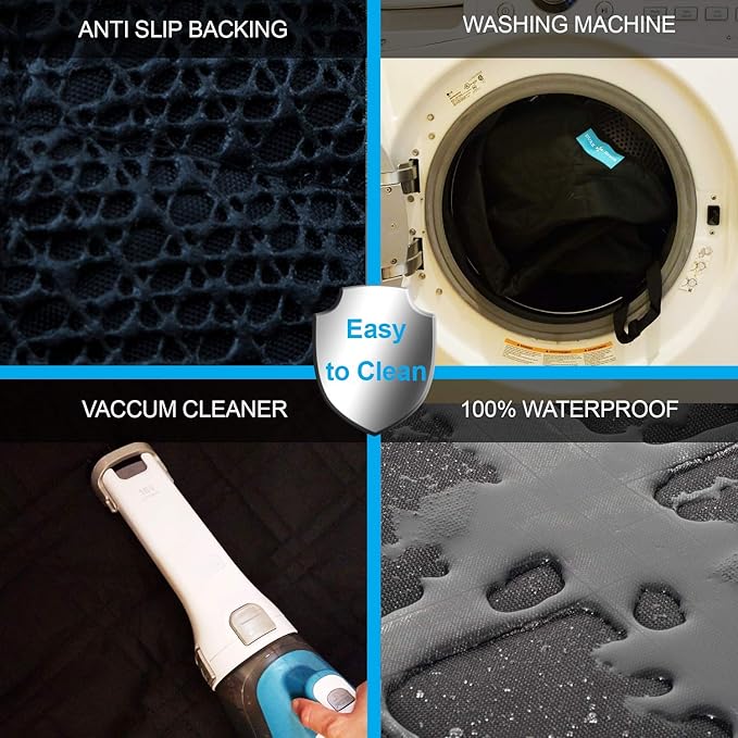 Hammock Backseat Protector Waterproof Scratchproof for Dogs Durable