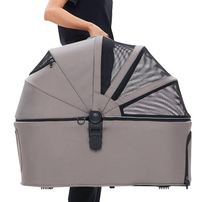 Buddyduggy Pet Stroller 3in1 Rider Boss (Black)