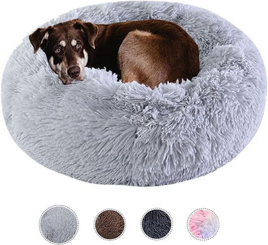 Dog Bed Calming Dog Beds for Small Medium Large Dogs Bed(35")